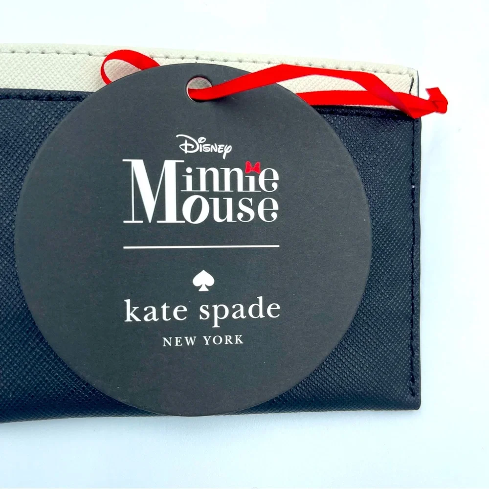 Kate Spade x Disney Minnie Mouse Card Case NWT